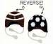 FootballSoccer Reversible Kid's Winter Hat