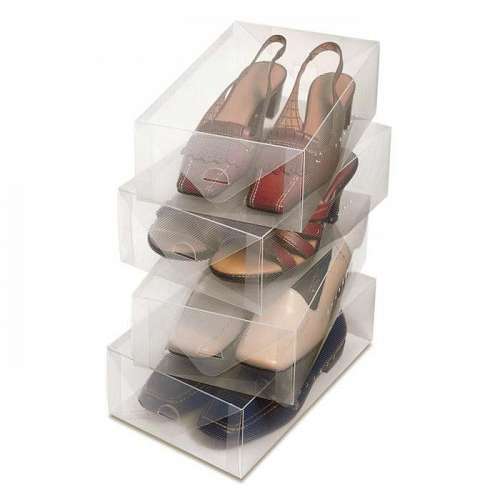 Clear Shoe Boxes