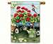 Geraniums by the Dozen Standard Flag