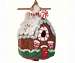 Gingerbread Chalet Felt Birdhouse