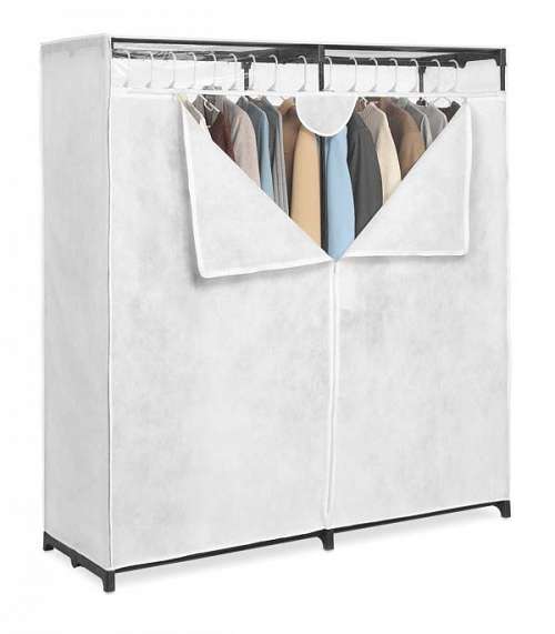 Extra-Wide Clothes Closet