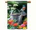 Garden Bluebird Standard Flag