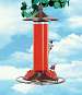 Glass and Metal Hummingbird Feeder