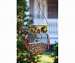 Harvest Shimmer Owl Birdfeeder
