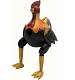 Hinged Bright Fat Chicken Birdhouse