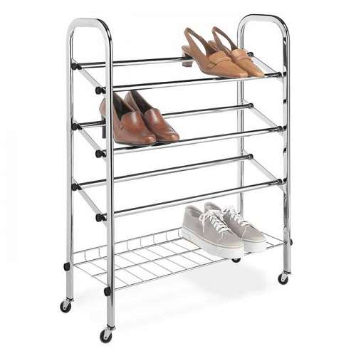 Rolling Shoe Rack