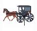 Horse and Buggy Spinner 26 inch