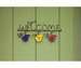 Hanging Wire Birds Welcome Sign