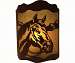 Horse Tin Wall Light