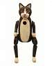 Hinged Black & White Cat Birdhouse