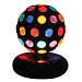 Multi-Colored Rotating Disco Ball