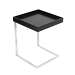 Zenn Tray End Table + Tray Black
