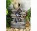 Cascading Garden Fountain Spilled Jug