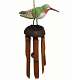 Bamboo Windchime Hummingbird