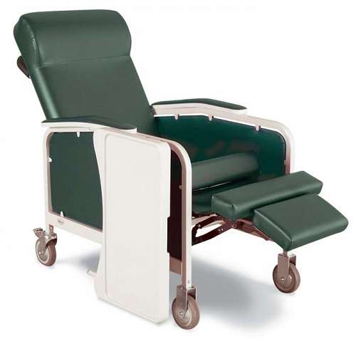 Convalescent Recliner with Position Lock
