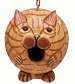 Gord-O Birdhouse Orange Tabby Cat
