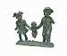 Garden Statue Swing Time Children