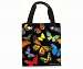 Modern Tote Multi Butterfly