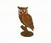 Large Owl on Base