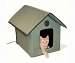 Outdoor Heated Kitty House