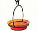 Orange Cuban Bowl Birdbath