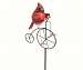 Pedal Pals Cardinal Garden Stake