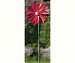Painted Flower Spinner Stake