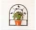 Perching Birds Wall Trellis with Shelf