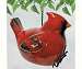 Red Cardinal Birdhouse