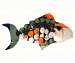 Recycled Metal Fish Wall Decor