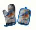 Potholder and Oven Mitt Set Mad Bluebird