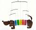 Rainbow Dachsie Mobile