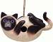 Siamese Cat on Back Birdhouse