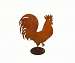 Rooster Large on Base