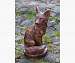Sitting Fox Statue
