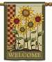 Simply Sunflowers Double Sided Standard Flag