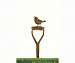 Singing Warbler on Shovel