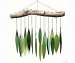 Spring Leaves & Driftwood Glass Chime
