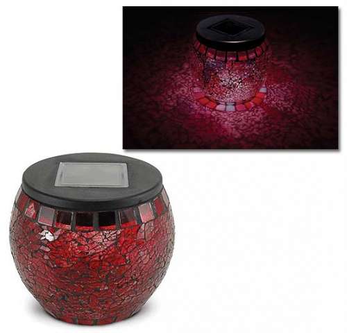 Mosaic Solar Jars
