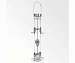 Sunflower Fdr wRing Pull Silver 6 port