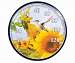 Sunflower Hummingbird Thermometer