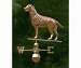 Weathervane Polished Copper  Labrador Retriever