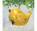 Yellow Paisley Bird Birdhouse