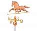 Weathervane Polished Copper  Patchen Horse