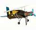 Wine Bottle Holder Metal Airplane