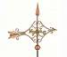 Victorian Arrow Garden Weathervane Polished Copper