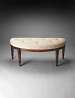 Butler Demilune Bench