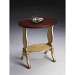 Butler Artists Originals Vanilla & Cherry Oval Accent Table
