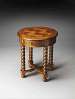 Butler Masterpiece Vintage Oak Round Accent Table