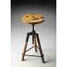 Butler Industrial Chic Metalworks Revolving Bar Stool